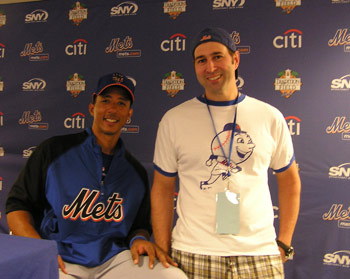 Damion Easley with Joe Janish