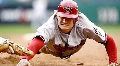 Eric Byrnes of the Arizona Diamondbacks