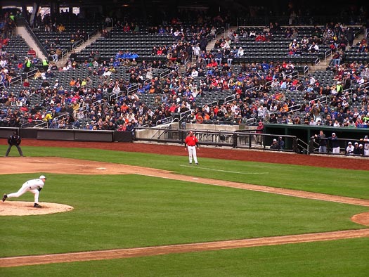 citi field first base line