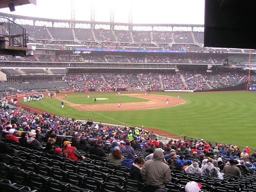 citi field view from right field stands