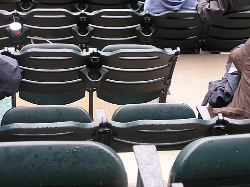Citi Field row of seats on the field level